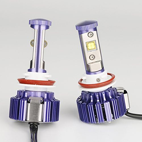 KOYA H4/H7/H8/9005/9006 Purple case 30W/40W 3000LM/4000LM Hi/Lo LED CREE auto Headlight Restoration Kit (H8)