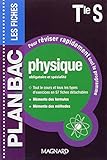 Physique Tle S : Obligatoire et spécialité