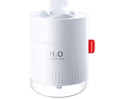 Humidifiers, 500ML Humidifier for Bedroom with Night Light, Humidifiers for Home and Plants, Humidifiers for Baby with 10~16 
