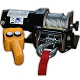 cabrestante electrico winch 12v 4500lbs 2045 kg cuerda sintética  Jws - Cabrestante eléctrico 12v 2000 liberas [importado de alemania]