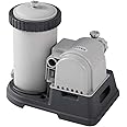 Intex 28634 Krystal Clear C2500 Cartridge Filter Pump 2,500gal per Hour for Pools up to 24ft Diameter, Complete with Built-in auto Timer (220-240 Volt)