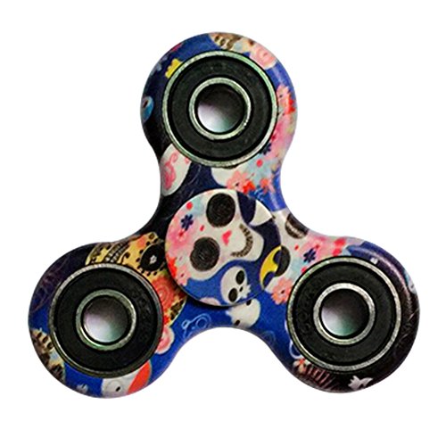 Wangyue New Camouflage Fidget Spinner EDC Focus Anxiety Stress Relief Toys