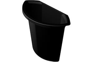 Helit H6106995 "the collector" pojemnik na odpady, 6 l, czarny