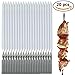 Produktbild 20x Edelstahl Grill-Spieße & Schaschlik-Spieße Set – Perfekte Metallspieße & Fleischspieße Zum Grillen & für Grillpartys – Ideal für Grillfleisch, Obst & Gemüse – mit Praktischem Beutel