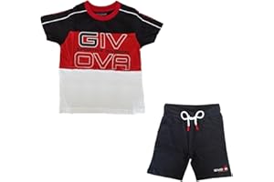 MARBEL Completo Bambino Corto Mezza Manica in Cotone GIVOVA Art. 169