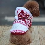Samgu-Cappotto-Caldo-Animale-Domestico-Cane-Felpa-con-Cappuccio-Natale-Inverno-Maglione-Costume-Cane