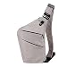 Produktbild YUEBO Sling Chest Pack leichte Umhängetasche zum Wandern, kleine dreieckige Schultertasche für Ausflug, Wasserdichte Brusttasche für Damen und Herren, handliche Beutel für Geld und Handy