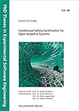 Image de Conditional Safety Certification for Open Adaptive Systems (PhD Theses in Experimental Software Engineering)