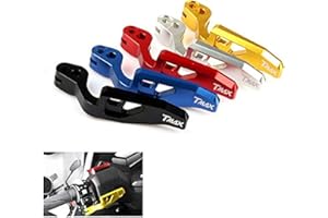 NICOLIE Palanca De Freno De Estacionamiento T-MAX 530 Compatible con Yamaha Tmax 500 2008-2011 Tmax 530 Xp500 Xp530 Palanca De Freno De Mano De Aluminio para Motocicleta - Rojo