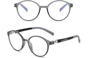 HOUSON Okulary z filtrem niebieskiego światła dla dzieci, okulary do komputera, telewizora, dla dziewcząt i chłopców (w wieku 5-10 lat), czarny, jeden rozmiar