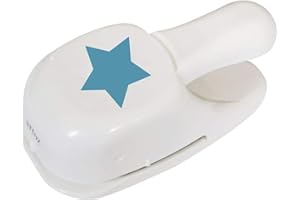 ‎ARTOZ Artoz Papierstanzer - Kartenstanzer - "Stern", 50mm - Stanze-Locher zum Kartenbasteln für Geburtstage Weihnachten Einladungen Hochzeit Taufe und vieles mehr