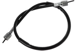 qiuxiaoaa Cavo per contachilometri per motocicli Rivestito in Gomma Cavo per chilometraggio Scimmia Giraffa Linea di chilometraggio per Moto Nera