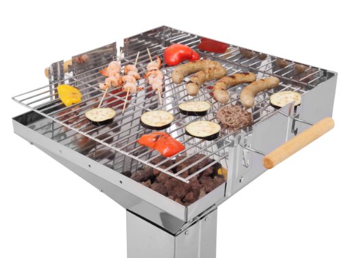 Tepro Holzkohlen Trichtergrill Vista, Silber - 6