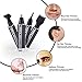 XINCARE 2 in 1 Waterproof Rechargable 360 degree Nose Ear Hair Trimmer Electric Beard Sideburn Hair Shaver Razor Remover Face Shaving Groomer Set (2 in 1)