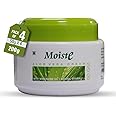 Azista Moiste Aloe Vera Moisturizer for Face Oily Skin (Pack of 4) | Dry Skin & Combination Skin | Moisturizing Cream with Vitamin E, Tea Tree OIl & Wheat Germ OIl - 200g
