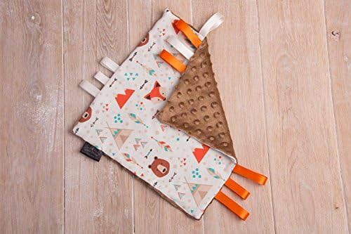 Taggie blanket, baby taggie blanket, baby comforter, personalised taggie, baby shower gift, teether toy