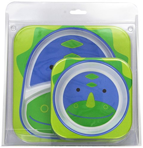 Skip Hop Zoo Melamine Set (Dinosaur)