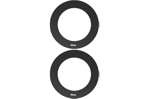 LT Easiyl 2 Anelli Adattatori Per Portafiltro Da 58 Mm Compatibile Con Cokin La Serie P Nero