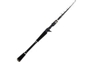 KastKing Blackhawk II Telescopic Fishing Rods, Graphite Rod Blanks & Durable Solid Glass Tip, Floating Guides, 1pc Fishing Rod Performance, Comfortable EVA Handle, Newly Designed Travel Rod