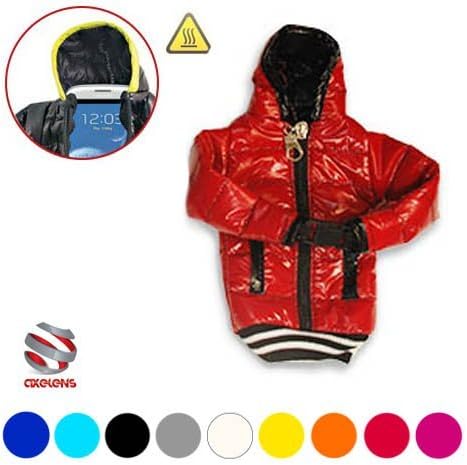 AXELENS BOMBER/JACKET UNIVERSAL CASE FOR SMARTPHONE - COVER - Size L - Up to 5.2 inches - For telephones up to 14,5 x 8,5 cm - RED