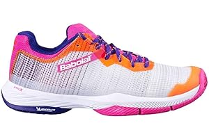 Babolat Mujeres Jet Ritma Padl Zapatillas De Pádel Zapatilla De Pádel Blanco - Multicolor