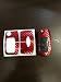 Produktbild Carbon Folie / Dekor Rot Chrom Schlüsseldekor Cover Ford MK2 Galaxy C S Max Fiesta 500 S-max C-Max RS ST MK 7 Kuga Mondeo Focus