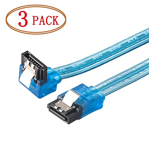 SATA Kabel, VANDESAIL® SATA zu ESATA gerade Kabel für Festplattenlaufwerk (0.5m/1.64ft, 90°, SATA3.0, Blau)
