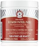 FIRST AID BEAUTY Skin Rescue Blemish Patrol Pads x 60