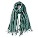 Produktbild CATOP 80"x27" Kaschmir Gefühl Pashmina Schals Wraps Feinstrick Halstücher für Damen und Herren Classics Schal Basic Scarf