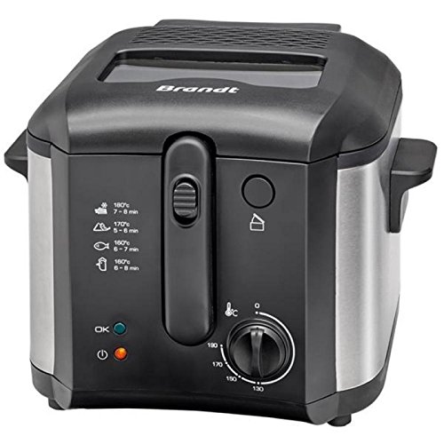 Brandt - fri30x - Friteuse 2,5l 1600w noir/inox