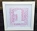 Little Miss Scrabbled - 1st Birthday Frame - Word Art Frame - 1st birthday Son Daughter