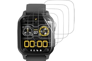 Rcokas [4 Stück für Schutzfolie Garmin Venu Sq 2 Panzerglasfolie [Soft TPU][HD Displayschutzfolie], Displayschutz für Garmin Venu Sq 2 Folie Garmin Venu Sq 2 Schutz [Frei von Kratzern]
