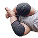 Kolylong Baby Crawling Anti-Slip Knee Compression Kneecap Coverage (Dark Gray)
