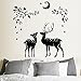 Produktbild Mddjj Dekorative Abnehmbare Wandaufkleber Rotwild Einfache Moderne Studie Wohnzimmer Schlafzimmer Hintergrund Dekoration Abnehmbar