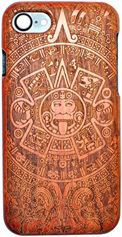 SunSmart iPhone 7 Wooden Case Skin Cover For Apple iPhone 7 4.7 inch - Real Natural Wood -02
