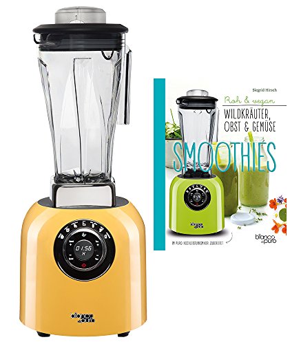 Preisvergleich Produktbild Standmixer BIANCO puro 4 Gelb + Rezeptbuch