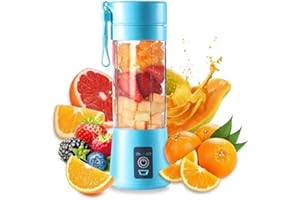 Farberware Mini Blender Fruit Mixer Machine Portable Electric Juicer grinder Cup 380ML Personal Blender Smoothie Maker USB Re