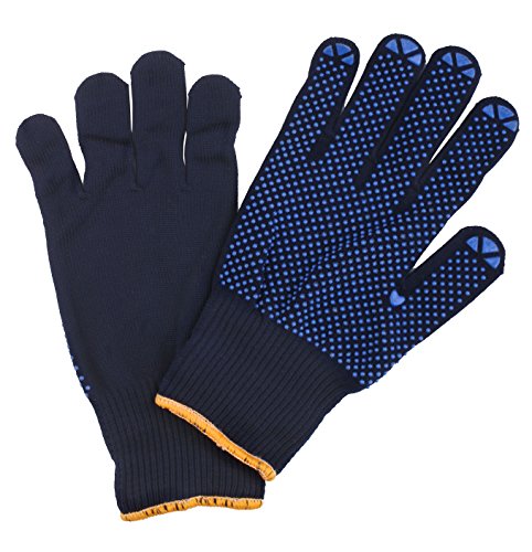 Connex COX938239 Handschuhe Feinstrick blau, Gr. 9