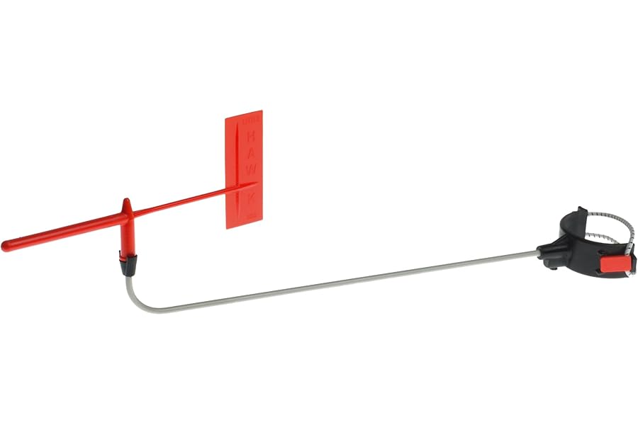 LITTLE HAWK MK2 APPARENT WIND INDICATOR (for Dinghies up to 6m) - mounts at front of mast at gooseneck height