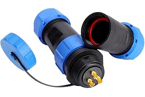 FDIT SP21 IP68 2/3/4/5/7/9 / 12pin Imperméable Aviation Câble de prise de courant Connecteur en ligne Connecteur Plasti Aviation prise et embase IP68 Installation fil à fil 110-380V(3 pin)