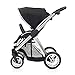 BabyStyle Oyster MAX Inline Double Baby Pushchair (inc 2nd Seat) Black