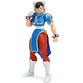 Jada Street Fighter II 6" Chun Li Figure Action Figure, Toys for Kids and Adults