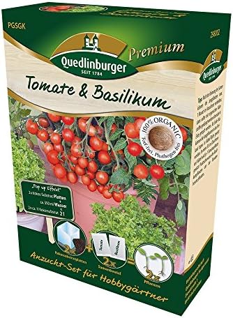 Propagation Kit Tomato &amp; Basil from Qued Linburger Seed