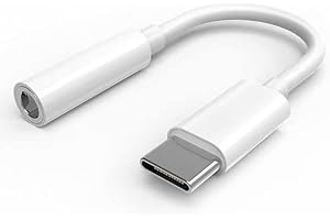 USB Type C to 3.5mm Female Headphone Jack Adapter USB C to Aux Audio Cable Cord Type C to 3.5mm Audio Adapter Compatible with Samsung Galaxy S22 S21 S20 Ultra,S10 S9 Plus,Note 20 10,iPad Pro,MacBook
