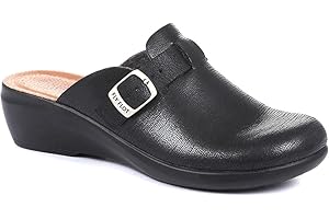 FLY FLOT Ladies Clogs in Standard fit from Pavers These Comfortable Clogs for Females Feature Comfort Ideal for Casual wear | FLY34063 | 320 228