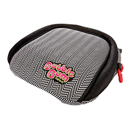 BubbleBum Portable and Inflatable Car Booster Seat (Neon Pink)