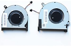 Segoo New CPU+GPU Cooling Fan Replacement for Dell Inspiron 15-7590 7590 7591 P83F Series DFS5K12114262D FM6A DFS5K22115371D FM69 0MPHWF 0861FC