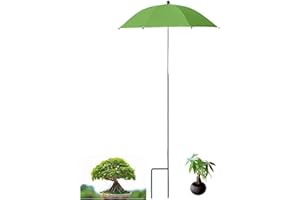 GENERIC Parasol pour plantes d'extérieur, parapluie résistant aux UV, parasol pour plantes de jardin avec angle réglable, parasol pour jardin, fleurs et plantes en pot