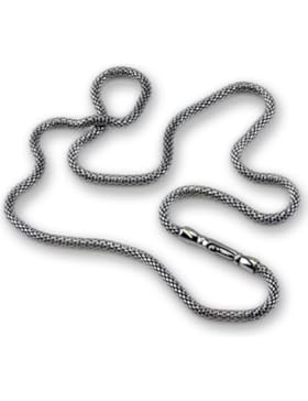 Halskette 45 cm, Typ Milanese aus 316L Chirurgenstahl - von International Connection