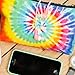 Women's Girls Make Up Bag Wash Bag Toiletry Cosmetics Wallet Pencil Pen Holder Organiser Pouch Case (L22 x H14 x W8 cm, TIE DYE)